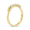 Thumbnail Image 2 of KAY Lab-Grown Diamonds Crossover Wave Fashion Ring 1/4 ct tw 10K Yellow Gold