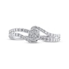 Thumbnail Image 3 of Multi-Diamond Bypass Ring 1/3 ct tw 10K White Gold
