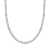 Thumbnail Image 1 of Diamond Tennis Necklace 1/2 ct tw Sterling Silver