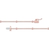Thumbnail Image 3 of KAY Lab-Grown Diamonds Hexagon Station Bracelet 1/2 ct tw 10K Rose Gold 7.25&quot;