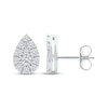 Thumbnail Image 3 of KAY Lab-Grown Diamonds Multi-Stone Pear-Shaped Stud Earrings 3/4 ct tw 10K White Gold