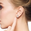Thumbnail Image 4 of KAY Lab-Grown Diamonds Multi-Stone Pear-Shaped Stud Earrings 3/4 ct tw 10K White Gold
