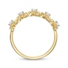 Thumbnail Image 3 of Diamond Clover Cutout Ring 1/5 ct tw 10K Yellow Gold