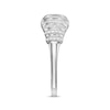 Thumbnail Image 2 of Baguette & Round-Cut Diamond Vertical Multi-Row Ring 1/3 ct tw 10K White Gold