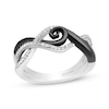 Thumbnail Image 1 of Disney Treasures The Nightmare Before Christmas Diamond Spiral Ring 1/6 ct tw Sterling Silver