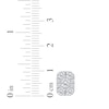 Thumbnail Image 5 of KAY Lab-Grown Diamonds Multi-Stone Rectangle Stud Earrings 1-1/2 ct tw 10K White Gold