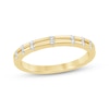 Thumbnail Image 1 of Now + Forever Lab-Grown Diamonds Wedding Band 1/10 ct tw 14K Yellow Gold