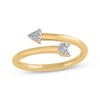 Thumbnail Image 1 of Multi-Diamond Arrow Ring 1/20 ct tw 10K Yellow Gold