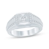 Thumbnail Image 1 of Now + Forever Men's Diamond Wedding Band 5/8 ct tw 10K White Gold