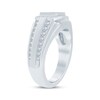 Thumbnail Image 2 of Now + Forever Men's Diamond Wedding Band 5/8 ct tw 10K White Gold