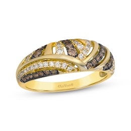 Le Vian Diamond Dome Ring 1/2 ct tw 14K Honey Gold
