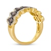 Thumbnail Image 3 of Le Vian Chocolate Waterfall Diamond Ring 1 ct tw 14K Honey Gold