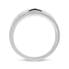 Thumbnail Image 3 of Black & White Diamond Paw Print Ring 1/20 ct tw Sterling Silver