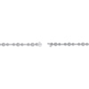 Thumbnail Image 3 of Memories Moments Magic Lab-Grown Diamond Three-Stone Halo Bracelet 2 ct tw 14K White Gold 7"