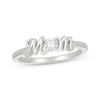Thumbnail Image 1 of &quot;Mom Diamond Accent Ring Sterling Silver