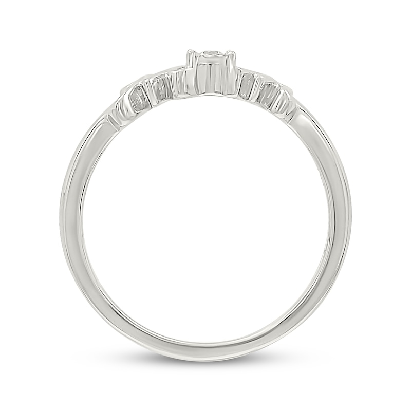 Main Image 3 of &quot;Mom Diamond Accent Ring Sterling Silver