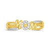 Thumbnail Image 4 of Diamond &quot;Mom&quot; Ring 1/10 ct tw 10K Yellow Gold