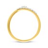 Thumbnail Image 2 of Diamond Bypass Toe Ring 1/10 ct tw 10K Yellow Gold