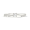 Thumbnail Image 3 of Diamond Accent Solitaire Toe Ring Sterling Silver