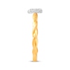 Thumbnail Image 2 of Multi-Diamond Center Twist Promise Ring 1/6 ct tw 10K Yellow Gold