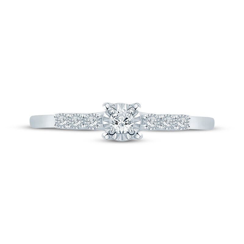 Main Image 3 of Diamond Promise Ring 1/10 ct tw Sterling Silver
