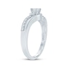 Thumbnail Image 2 of Diamond Bypass Promise Ring 1/6 ct tw Sterling Silver