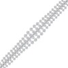 Thumbnail Image 2 of KAY Lab-Grown Diamonds Marquise & Round-Cut Graduated Bracelet 24 ct tw 14K White Gold