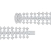 Thumbnail Image 3 of KAY Lab-Grown Diamonds Marquise & Round-Cut Graduated Bracelet 24 ct tw 14K White Gold