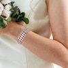 Thumbnail Image 4 of KAY Lab-Grown Diamonds Marquise & Round-Cut Graduated Bracelet 24 ct tw 14K White Gold