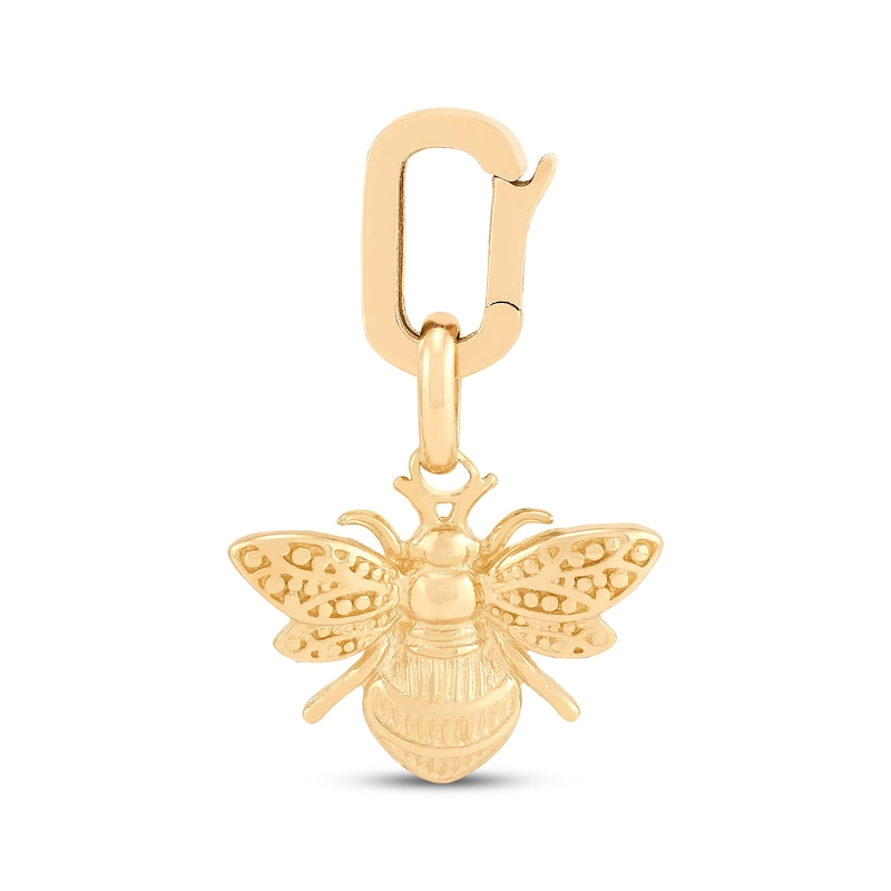 Main Image 1 of Charmed Memories Bee Charm 10K Yellow Gold