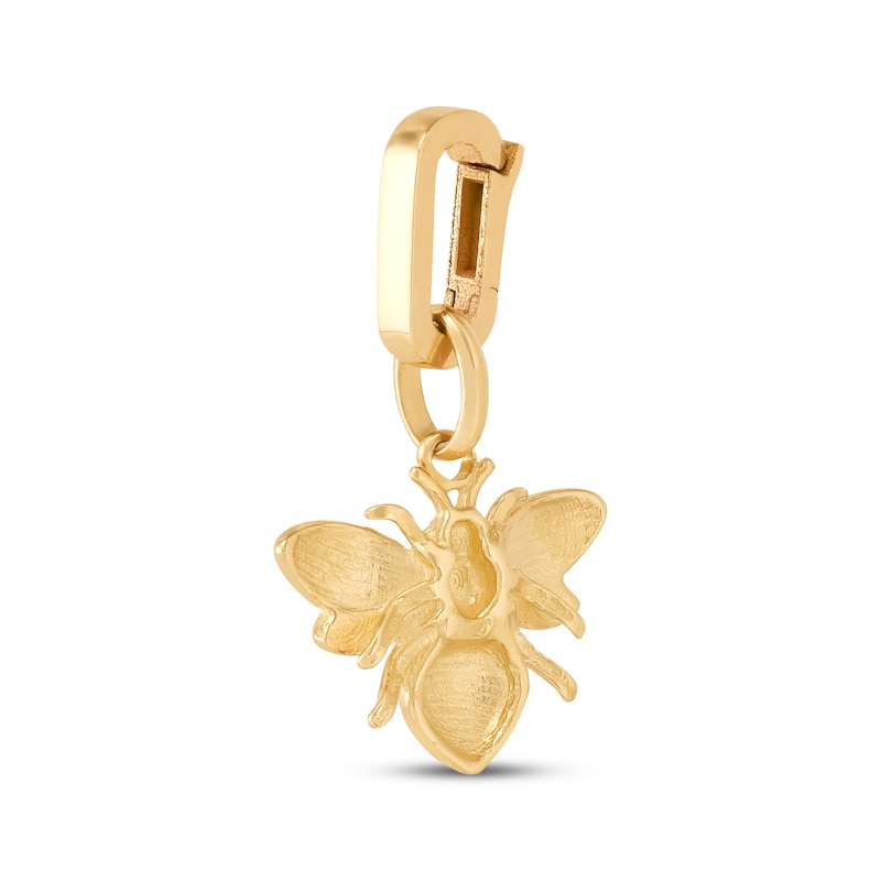 Main Image 4 of Charmed Memories Bee Charm 10K Yellow Gold
