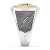 Thumbnail Image 4 of True Fans Los Angeles Rams Championship Ring Sterling Silver & 10K Yellow Gold Ring