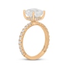 Thumbnail Image 2 of Neil Lane Artistry Cushion-Cut Lab-Grown Diamond Engagement Ring 4-5/8 ct tw 14K Yellow Gold