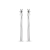 Thumbnail Image 2 of Hoop Earrings 14K White Gold 21mm