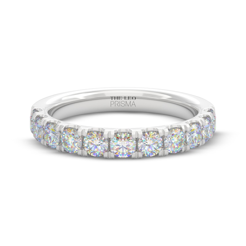 Main Image 3 of THE LEO Prisma Diamond Wedding Band 1 ct tw 14K White Gold