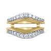 Thumbnail Image 2 of Now + Forever Diamond & Milgrain Twist Enhancer Ring 3/4 ct tw 14K Yellow Gold