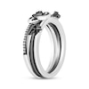Thumbnail Image 2 of Disney Treasures The Nightmare Before Christmas "Jack Skellington" Spooky Symbols Diamond Ring 1/15 ct tw Sterling Silver