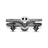 Thumbnail Image 3 of Disney Treasures The Nightmare Before Christmas "Jack Skellington" Spooky Symbols Diamond Ring 1/15 ct tw Sterling Silver