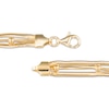 Thumbnail Image 2 of STUDIO BY KAY Layered Bead Bracelet 24K Yellow Gold Vermeil Sterling Silver 7.5"