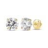 Thumbnail Image 3 of Children's Cubic Zirconia Solitaire Stud Earrings Gift Set 14K Yellow Gold