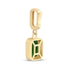 Thumbnail Image 3 of Charmed Memories Emerald-Cut Green Cubic Zirconia Charm 10K Yellow Gold