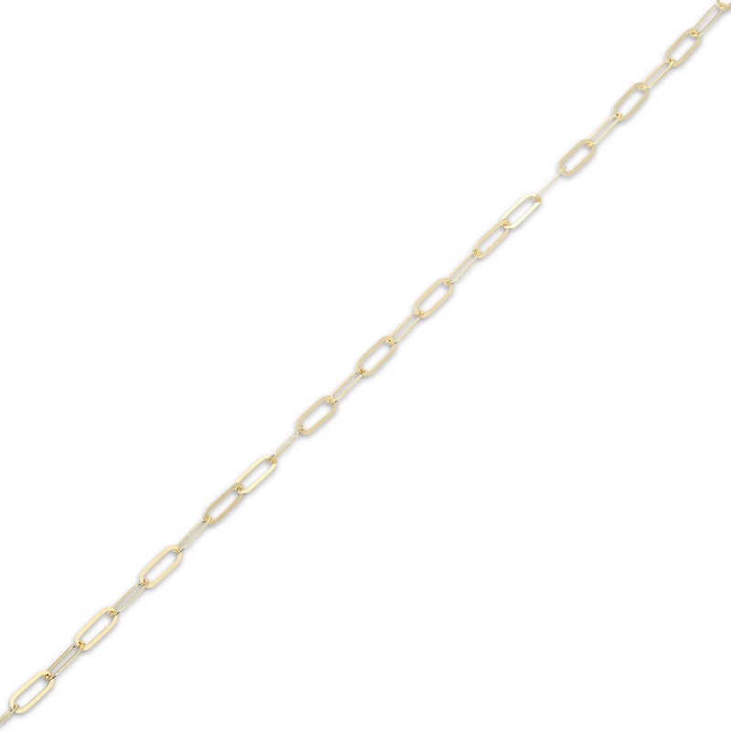 Main Image 3 of STUDIO BY KAY Lab-Grown Diamond Paperclip Chain Toggle Bracelet 7/8 ct tw 24K Yellow Gold Vermeil Sterling Silver 7.25"
