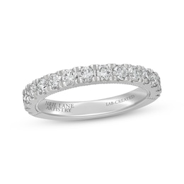 Neil Lane Artistry Lab-Grown Diamond Anniversary Ring 1 ct tw 14K White Gold