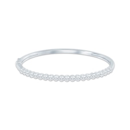 KAY Lab-Grown Diamonds Bangle Bracelet 3 ct tw 10K White Gold