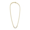 Thumbnail Image 3 of KAY Lab-Grown Diamonds Curb Chain Necklace 1 ct tw 10K Yellow Gold 16"