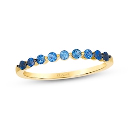 Le Vian Denim Ombré Sapphire Ring 14K Honey Gold