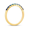 Thumbnail Image 3 of Le Vian Denim Ombré Sapphire Ring 14K Honey Gold