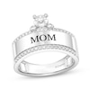 Thumbnail Image 1 of Disney Treasures Winnie the Pooh Diamond Ring 1/4 ct tw Sterling Silver