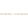 Thumbnail Image 3 of Diamond Infinity Link Bracelet 1/4 ct tw 14K Yellow Gold-Plated Sterling Silver 7"