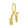 Thumbnail Image 3 of STUDIO BY KAY Lab-Grown Diamond Accent Capricorn Charm 24K Yellow Gold Vermeil Sterling Silver